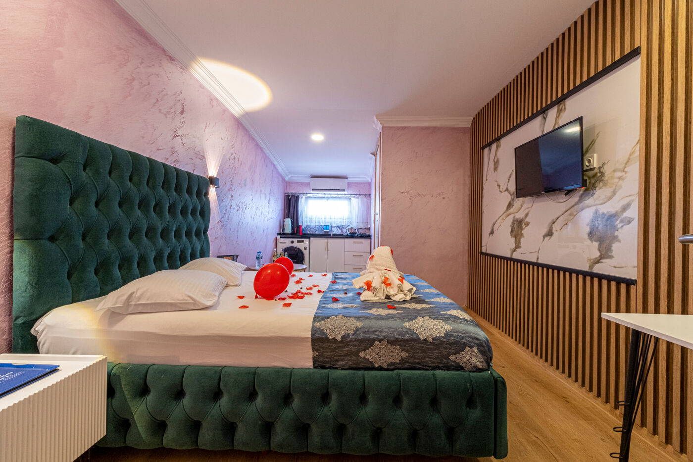 Comfortable room with city view